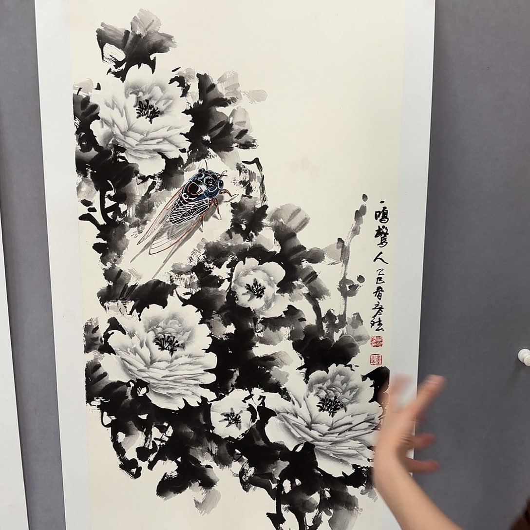 国画亲笔手绘原创