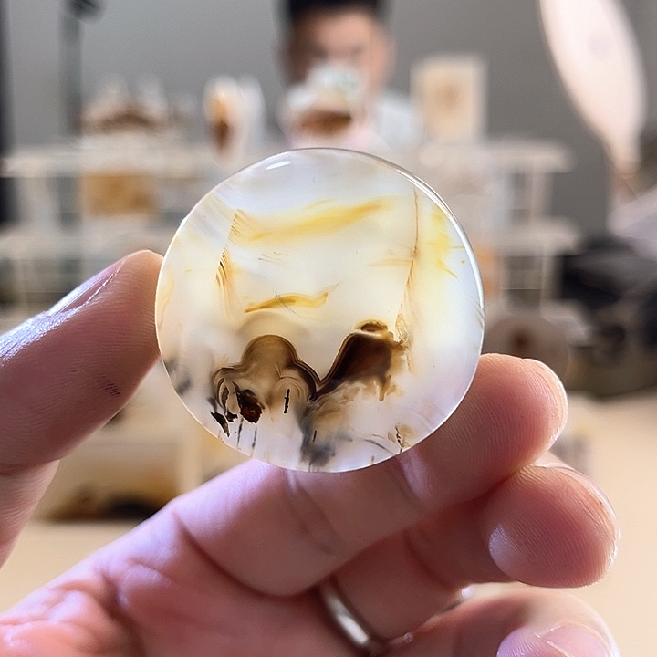 玛瑙/玉髓未镶嵌吊坠(不含链)