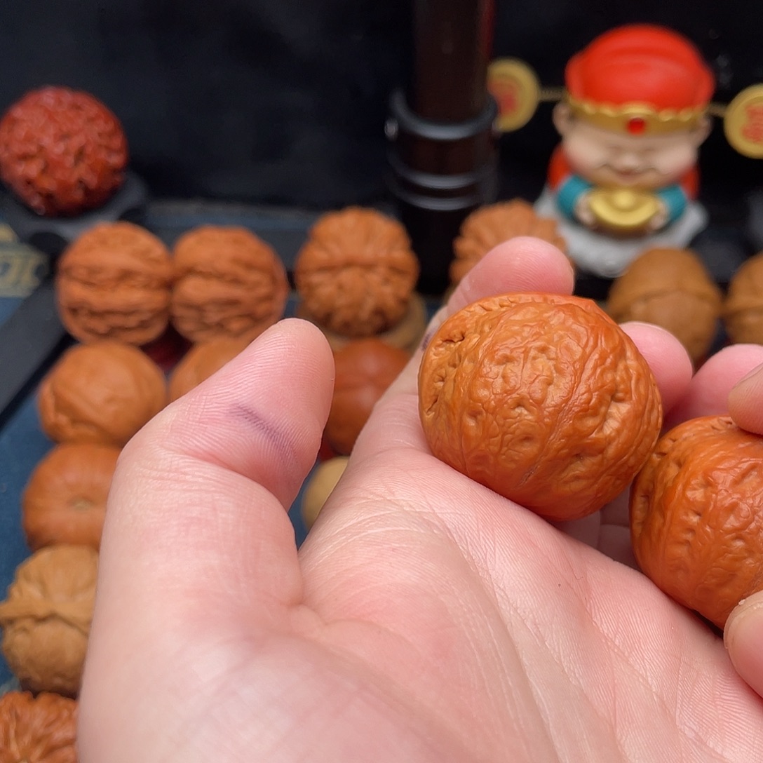 凯***刚文玩核桃把件精品小手捻