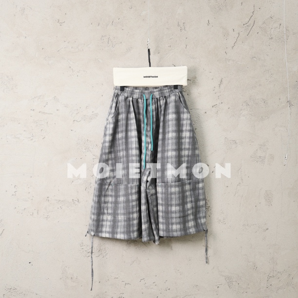 Moi et mon冬季新款小众设计师休闲百搭舒适灯笼中裤宽松加绒中裤