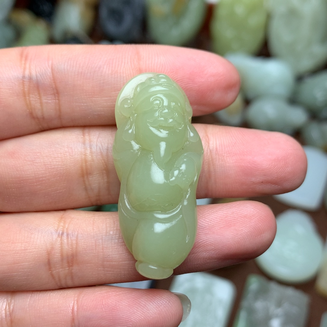 和田玉挂件未镶嵌