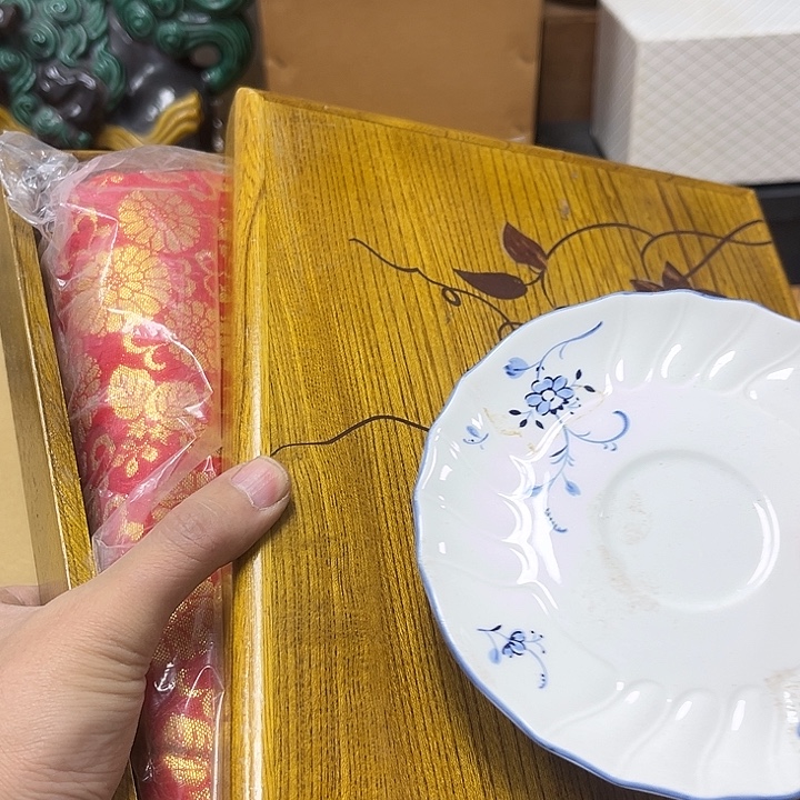 瓷片瓷器摆件工艺品摆件 