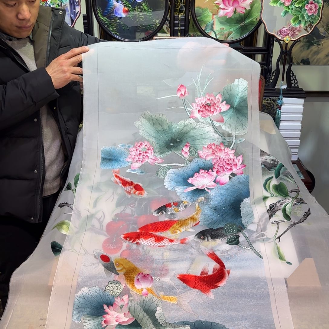 刺绣刺绣工艺精湛