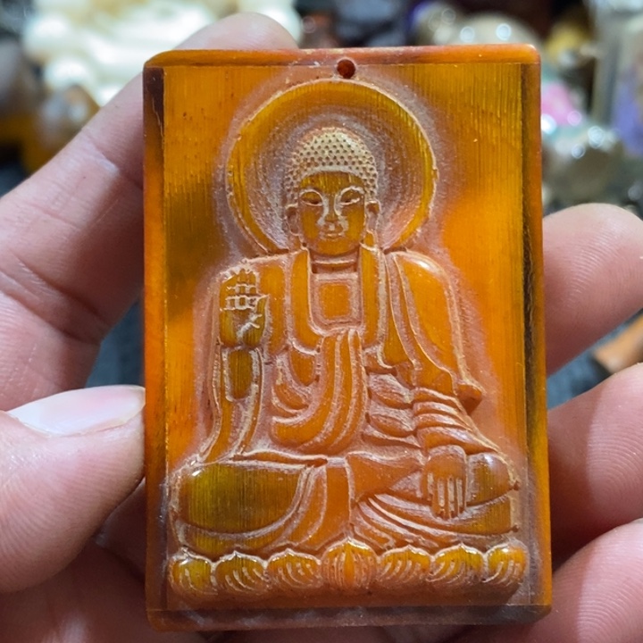 滴血莲花菩提吊坠