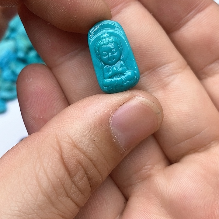 绿松石珠宝奇石未镶嵌