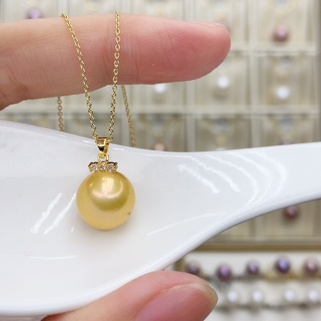 淡水珍珠颈饰合金