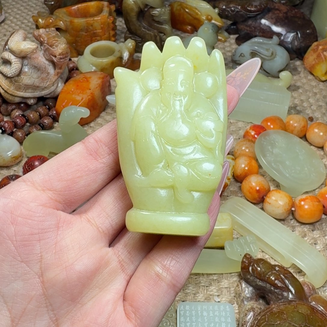 吊坠白玉菩提挂件