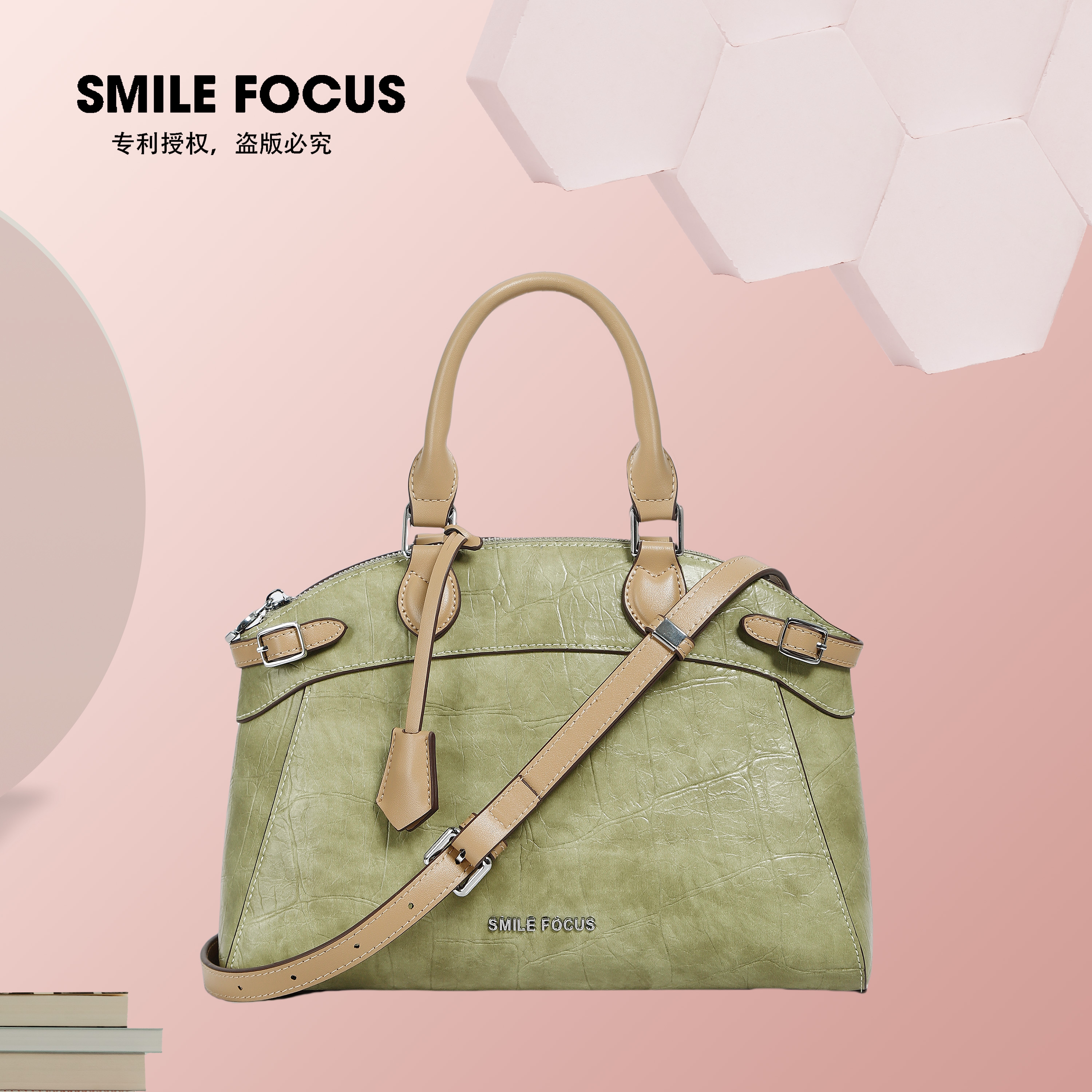 新款百搭手提包送女友包包时尚简约潮流斜挎包单肩包（3417）