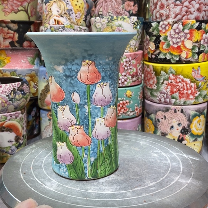 景德镇艺术手绘作品