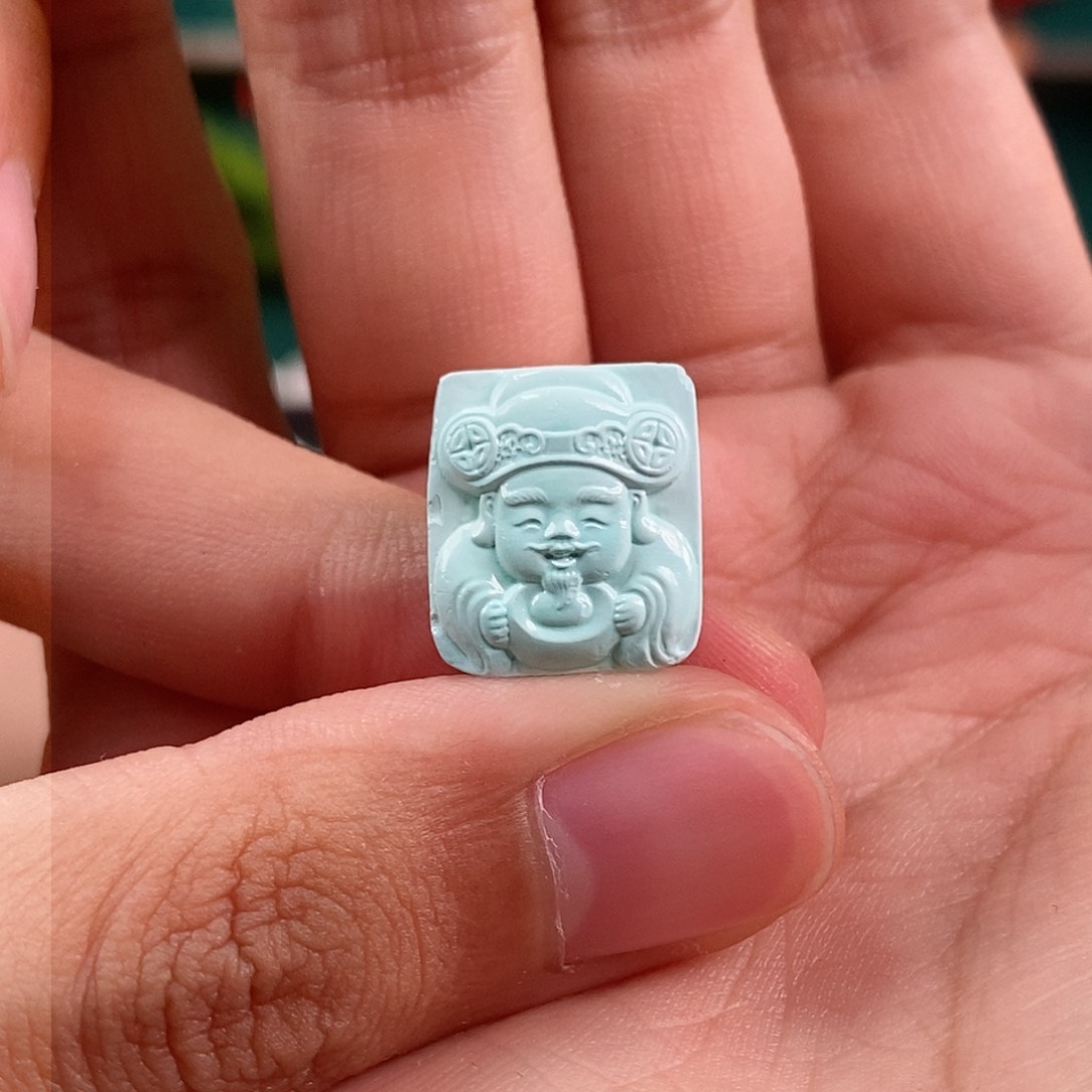 绿松石珠宝奇石未镶嵌