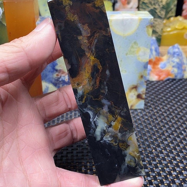 青田石印石五彩仙居