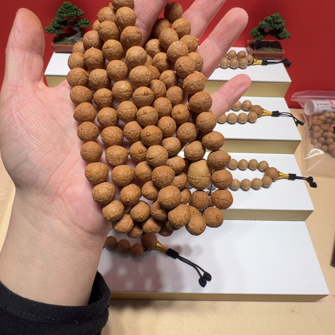 凤眼菩提手串11.5mm凤眼菩提108颗矮桩