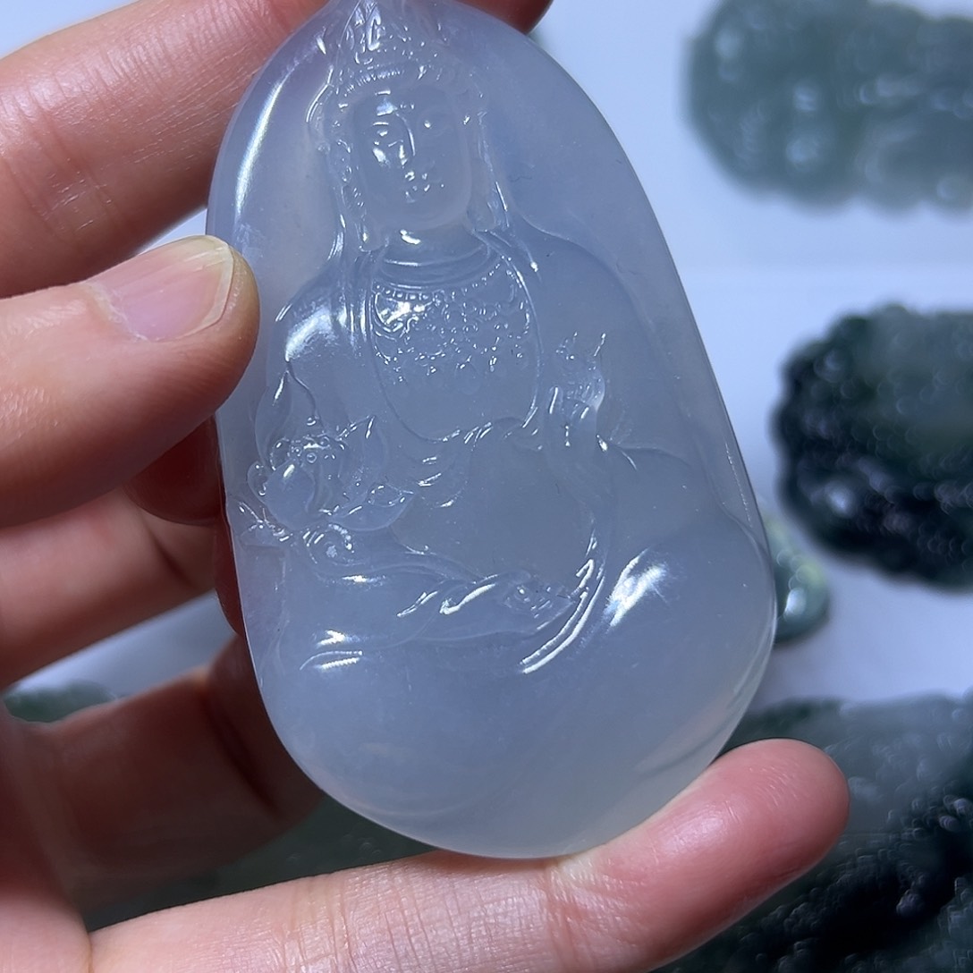 未镶嵌定制翡翠挂件