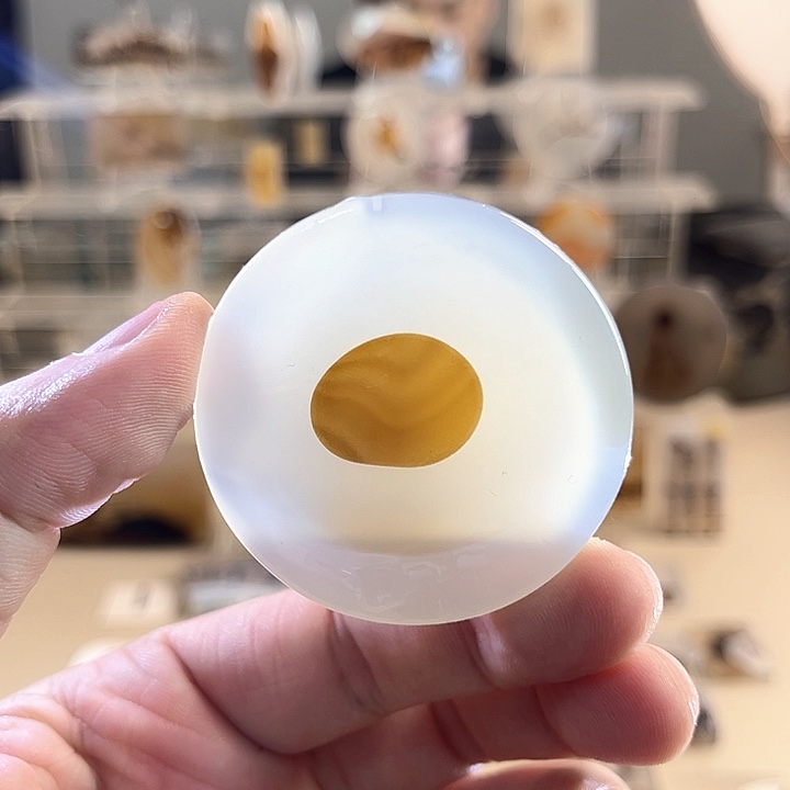 玛瑙/玉髓未镶嵌吊坠(不含链)