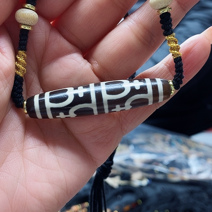 玛瑙/玉髓颈饰合金