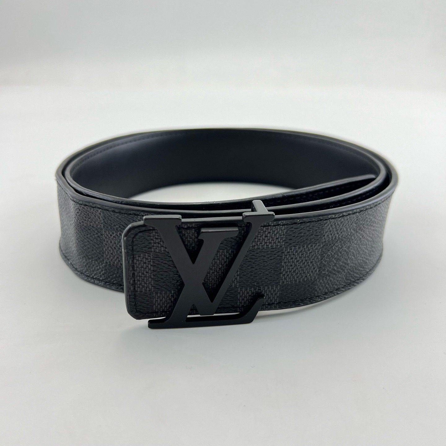 95新 LouisVuitton/路易威登 100cm×3.4cm/棋盘格腰带/14431584