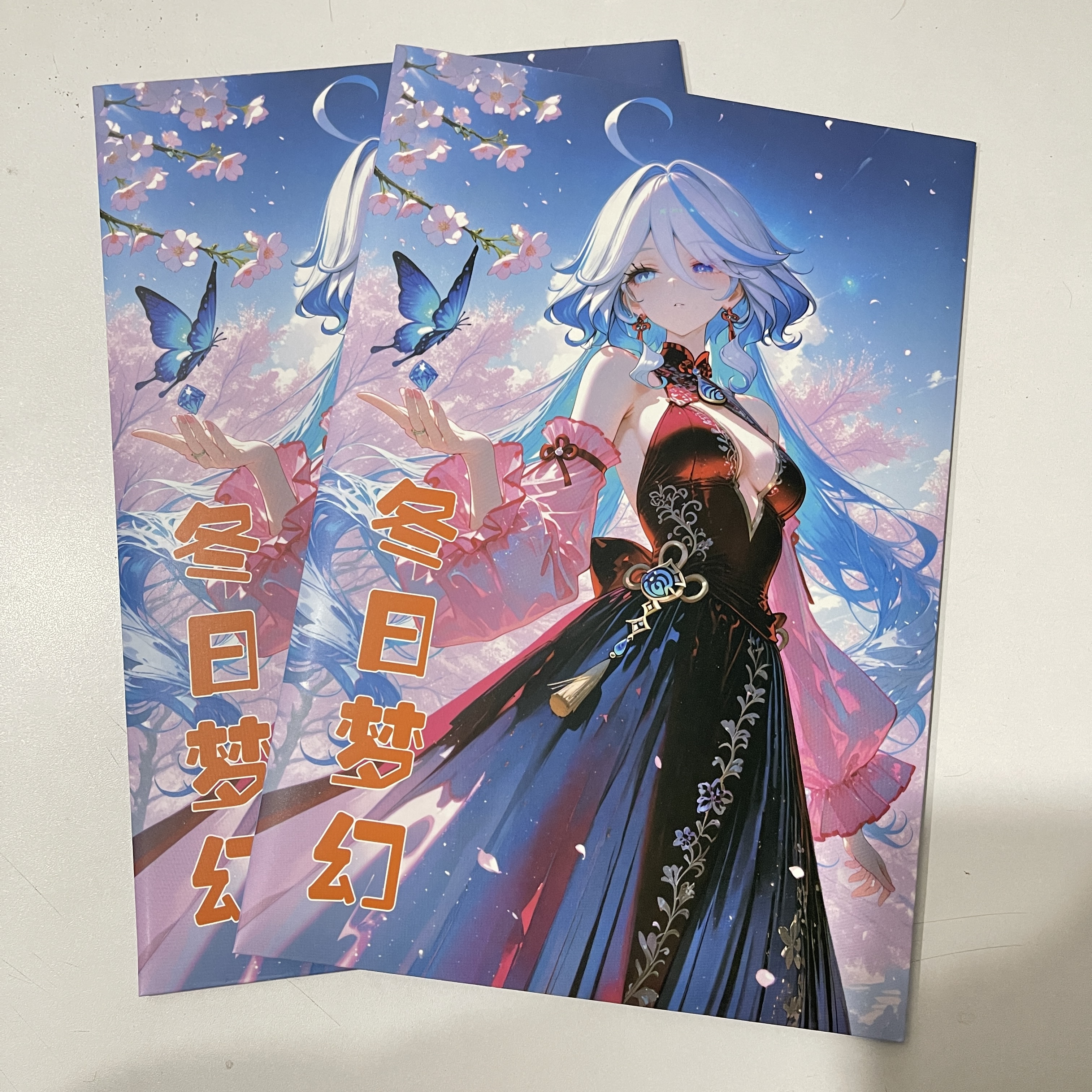 《哈啰文创》冬日梦幻第一弹A5亚克力 卡牌盲盒 默认代拆！