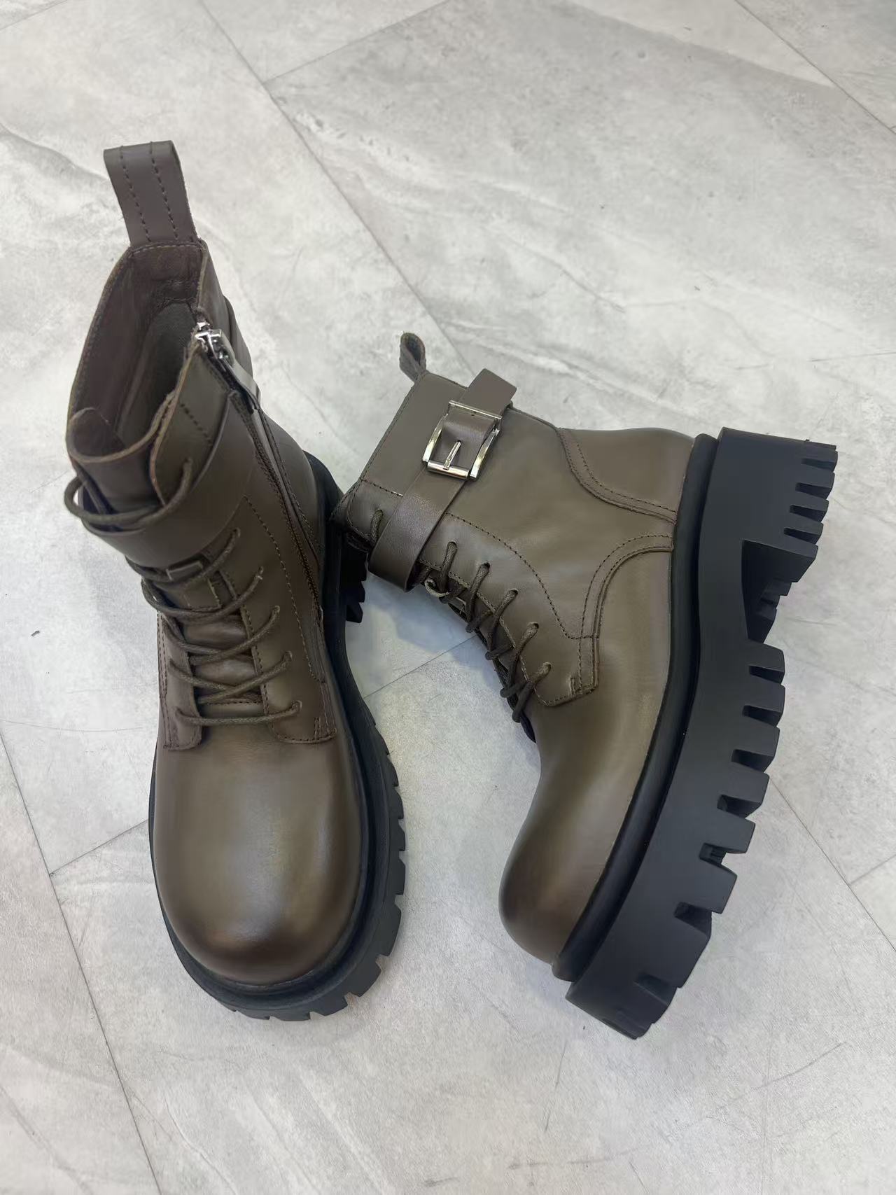 39-88139#时尚百搭厚底短靴