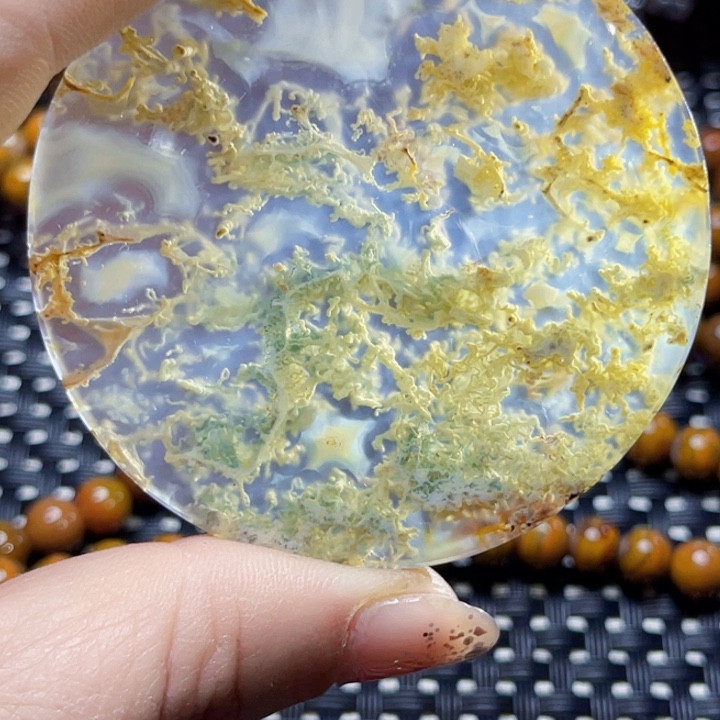 玛瑙/玉髓颈饰未镶嵌苏*