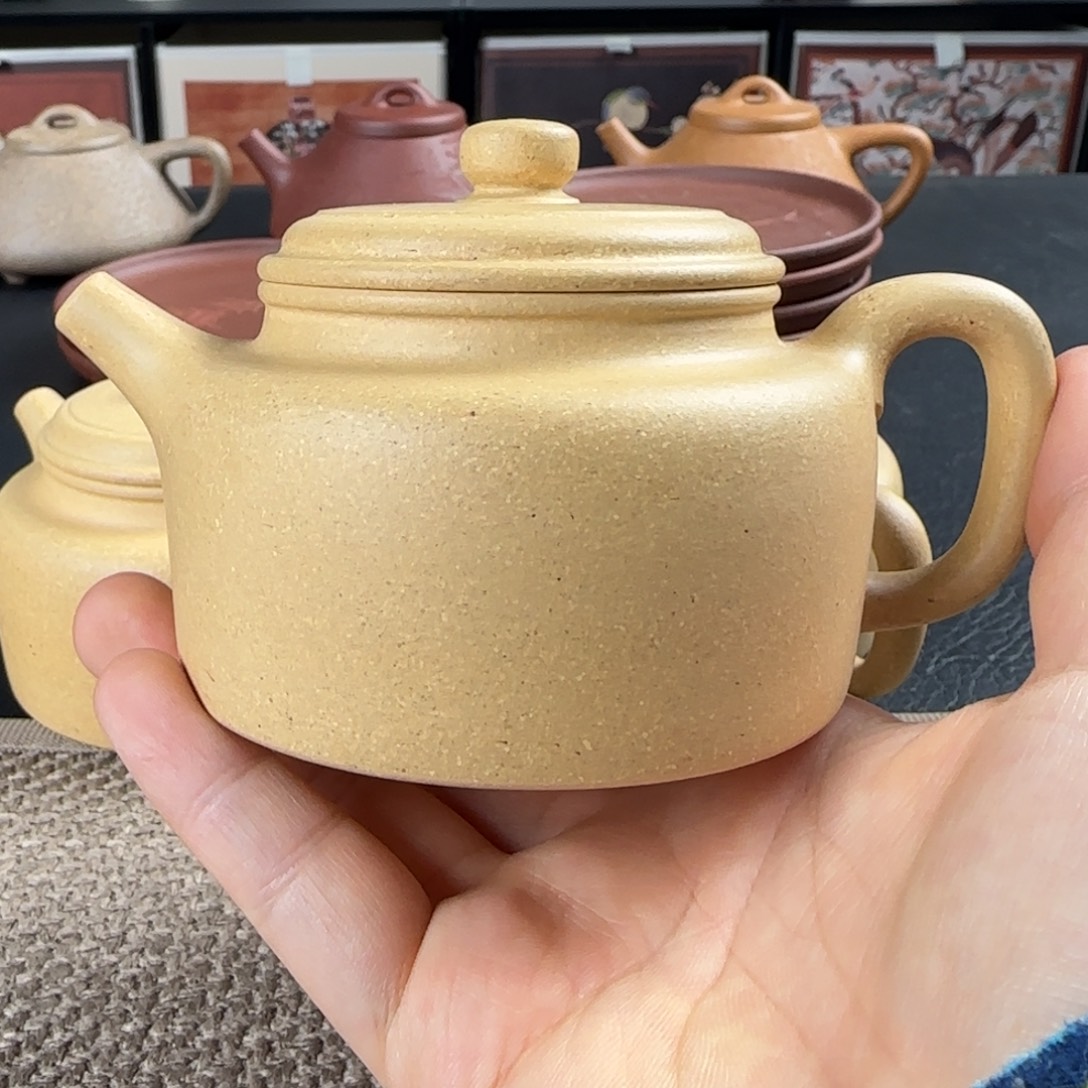 猫***]茶壶紫砂微瑕德钟