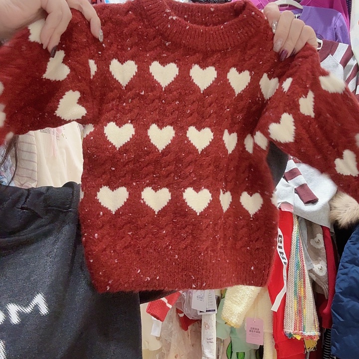 90-100都可特价不退不换厚毛衣