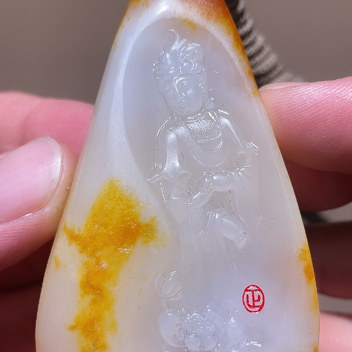 和田玉挂件未镶嵌D1