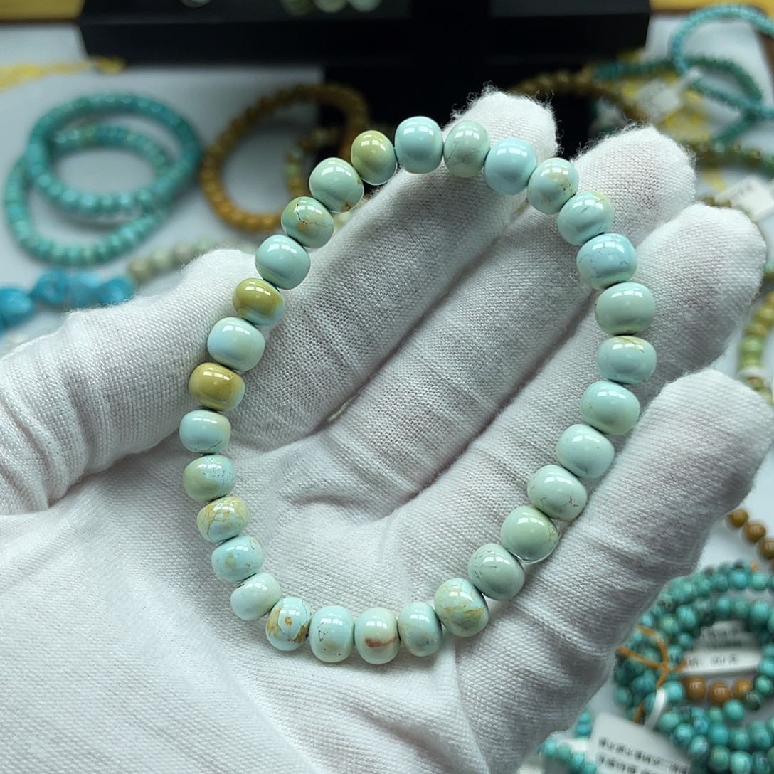 未镶嵌绿松石珠宝奇石