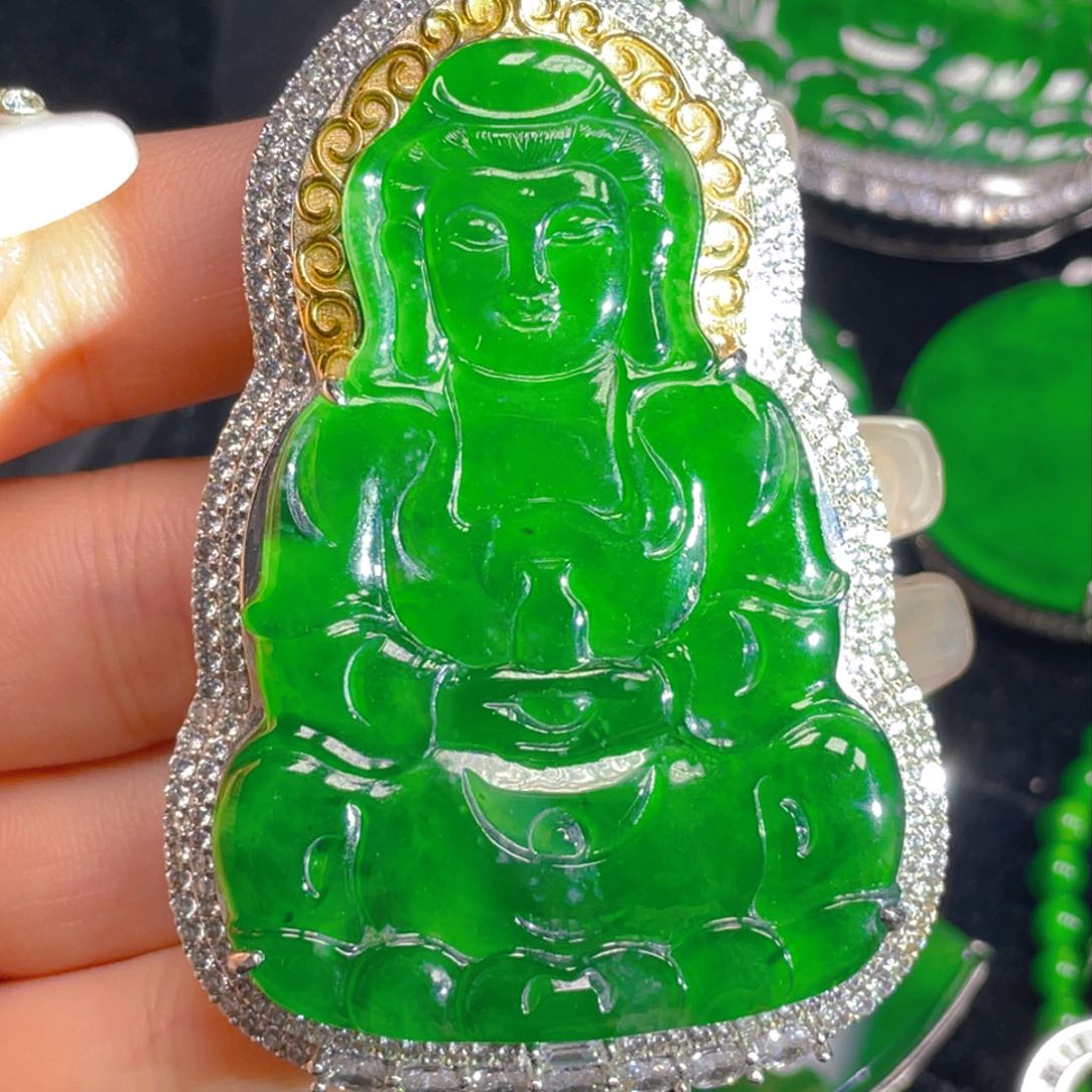 翡翠吊坠(不含链)未镶嵌