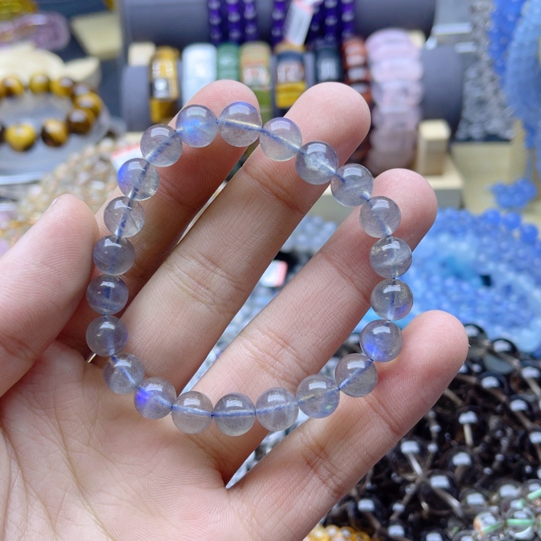 水晶手链未镶嵌9mmmmmmmmmm