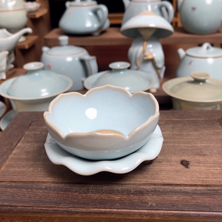 汝州原矿原釉微瑕茶漏