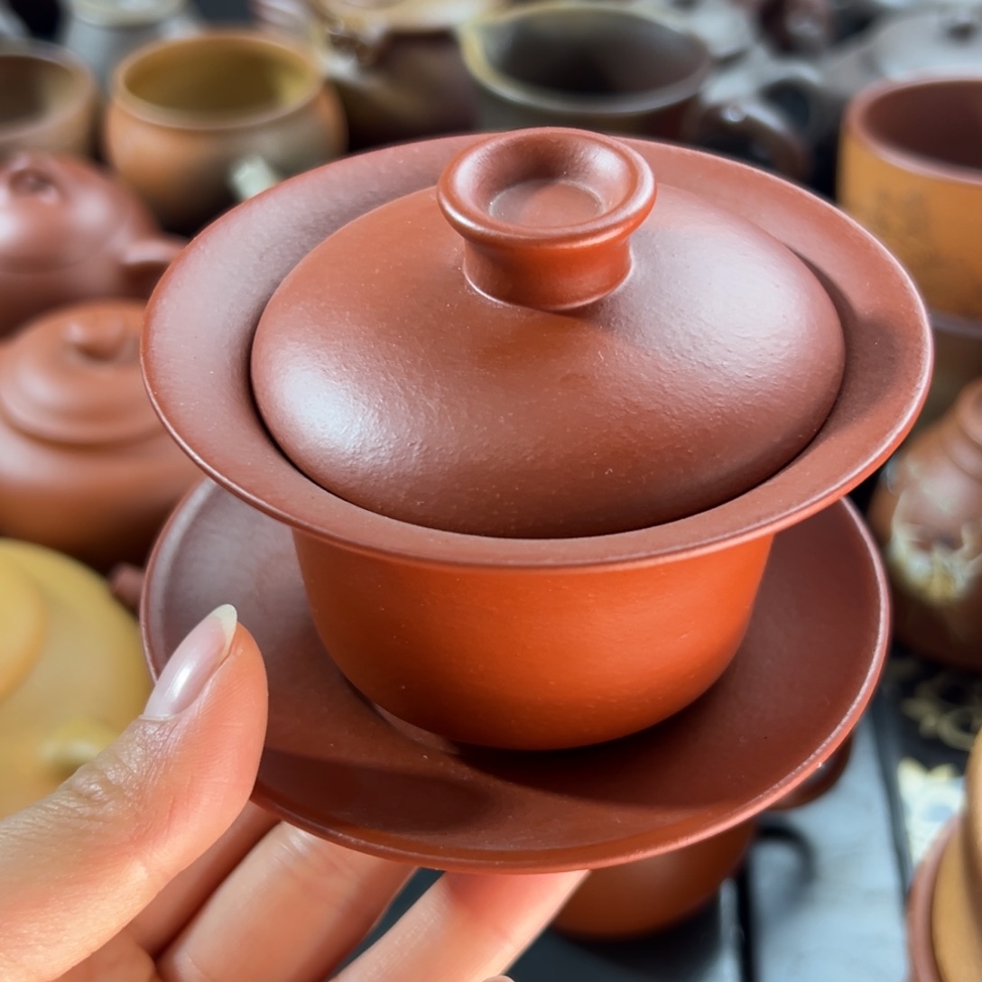 茶杯紫砂微瑕不退不换