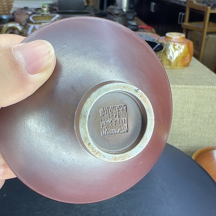 小***j云南建水紫陶浪鬼柴烧壶