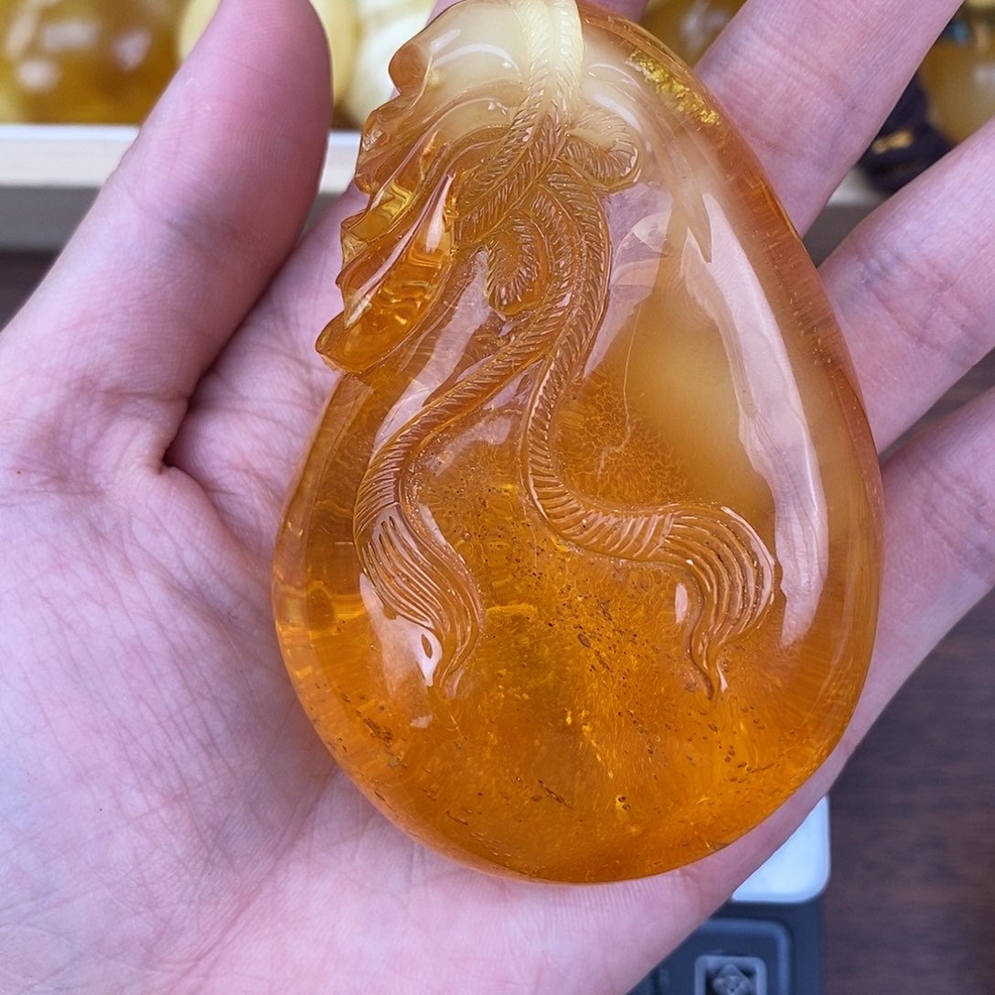 裸石琥珀未镶嵌2