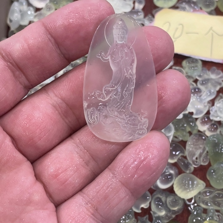 蛇纹石玉合金颈饰