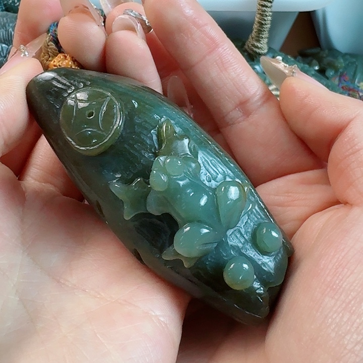 和田玉把件未镶嵌