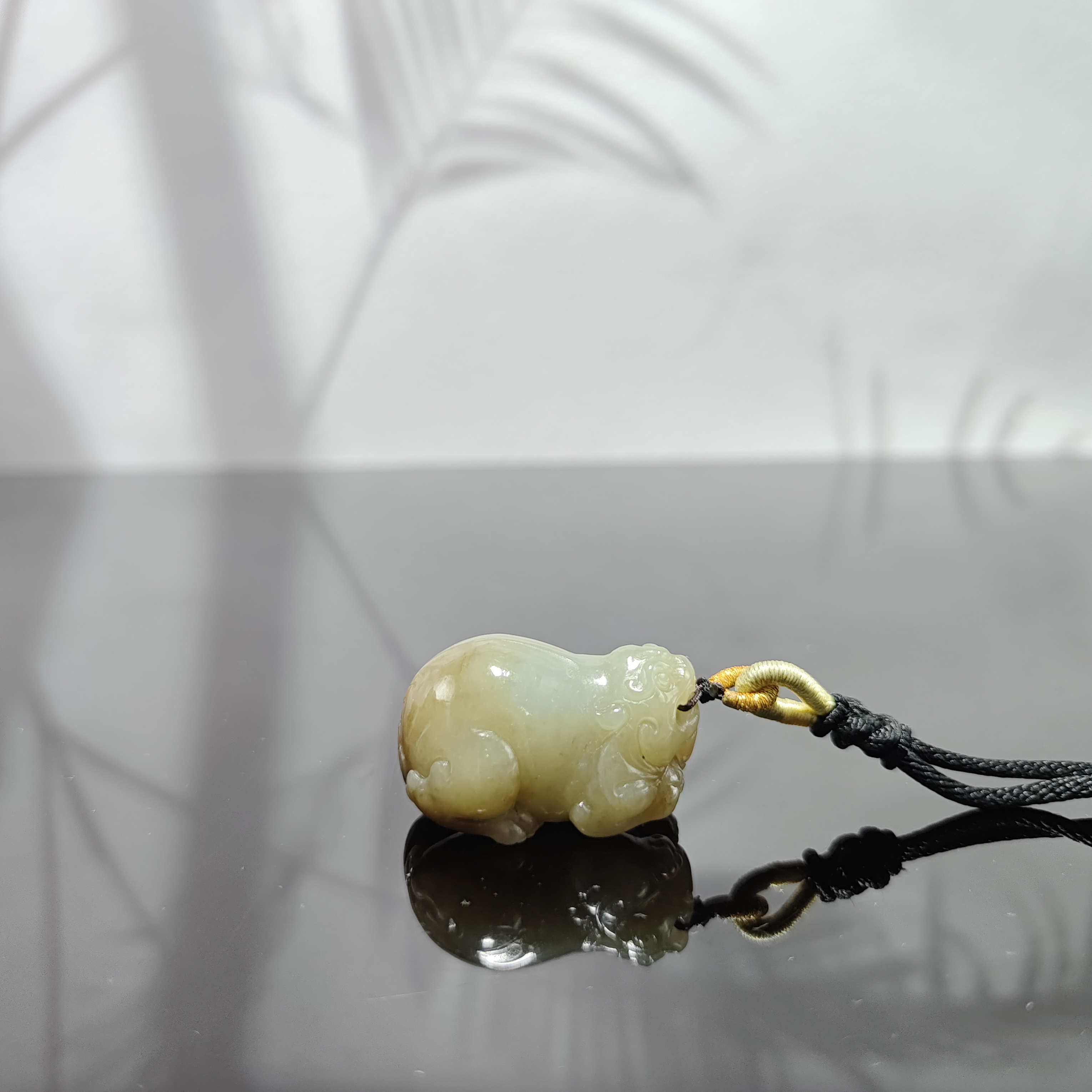 F和田玉貔貅吊坠0197