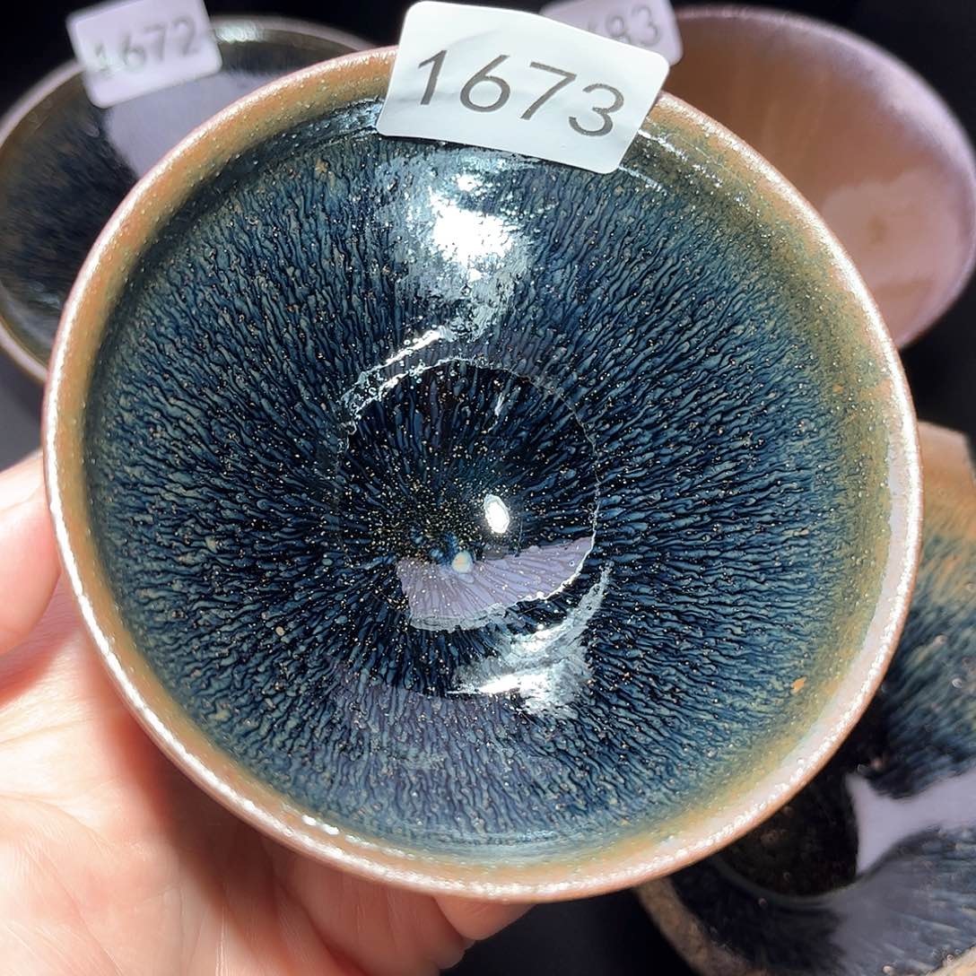茶盏柴烧建盏主人杯1673