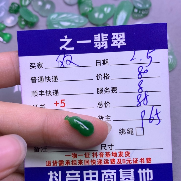 翡翠颈饰未镶嵌?****宝