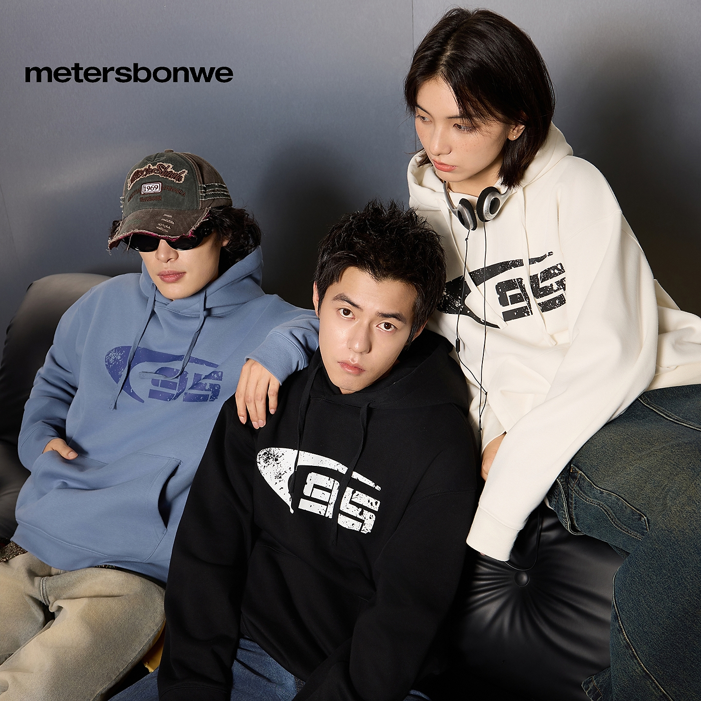 【粉丝专享】美特斯邦威卫衣男25秋冬连帽加绒加厚内搭上衣613154