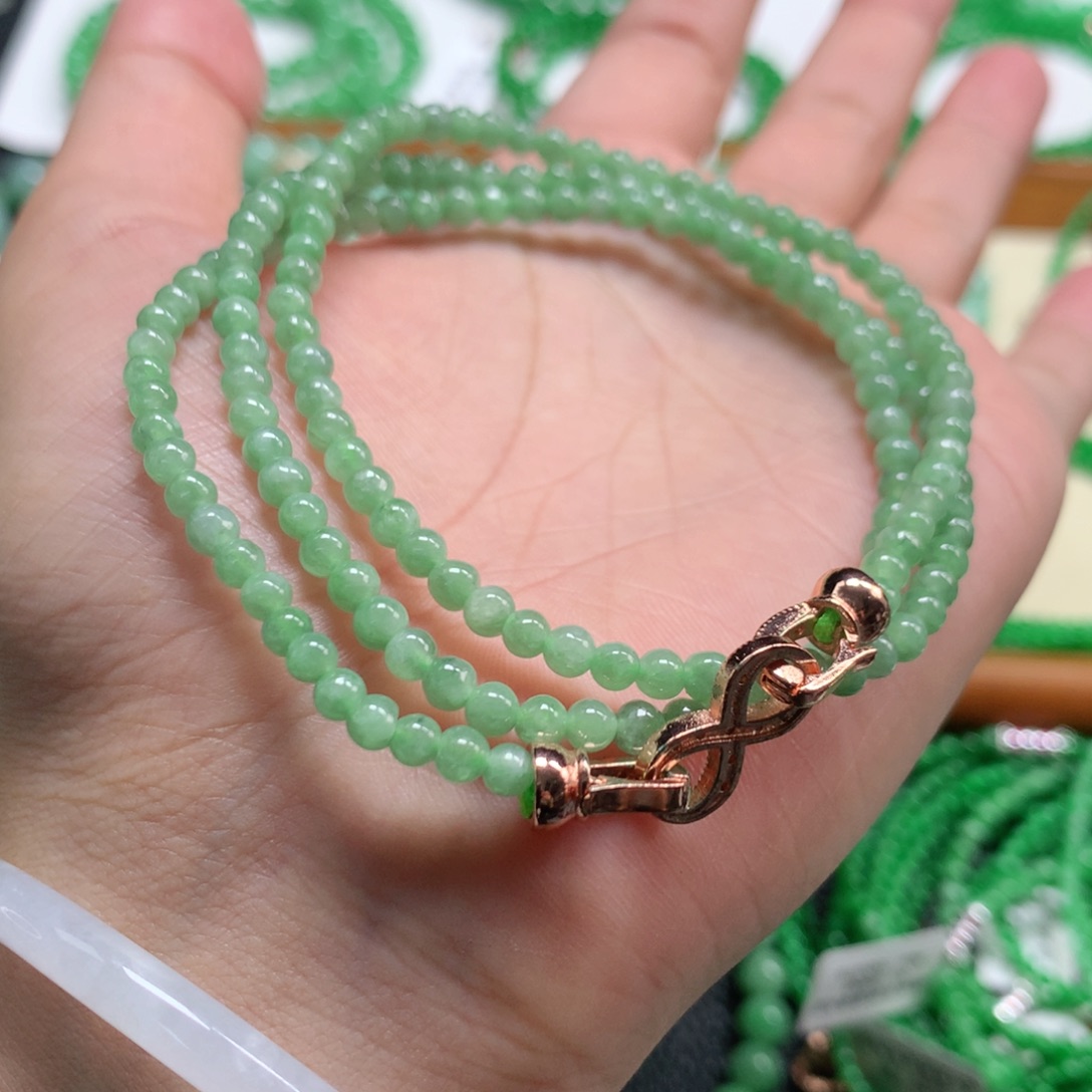 翡翠未镶嵌手链翡翠