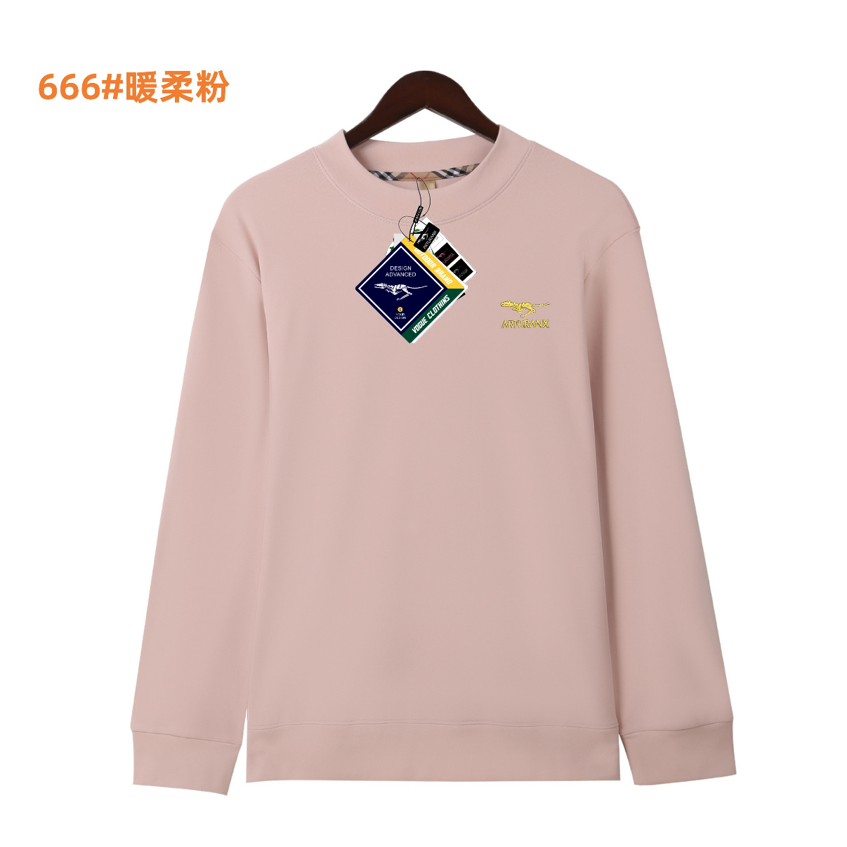 666情侣款极地户外德绒卫衣男女同款