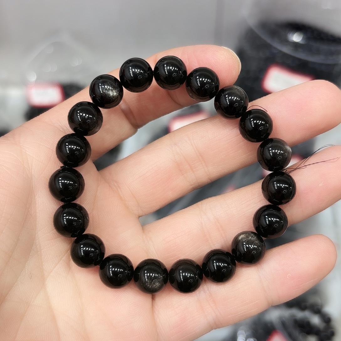 水晶手链未镶嵌银
