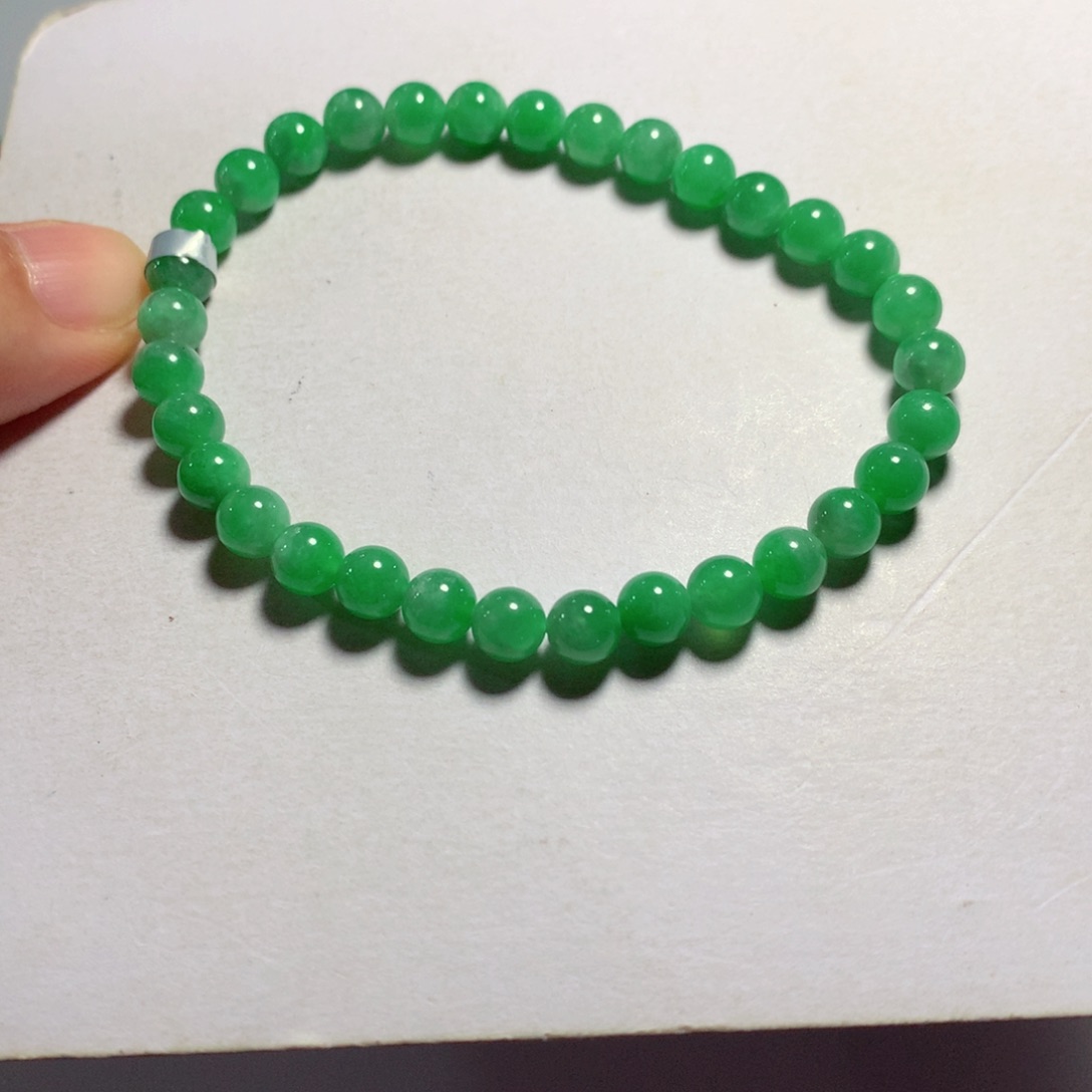 颈饰未镶嵌翡翠缅甸翡翠