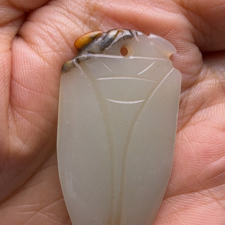 面***实和田玉（糖玉）未镶嵌珠宝半成品