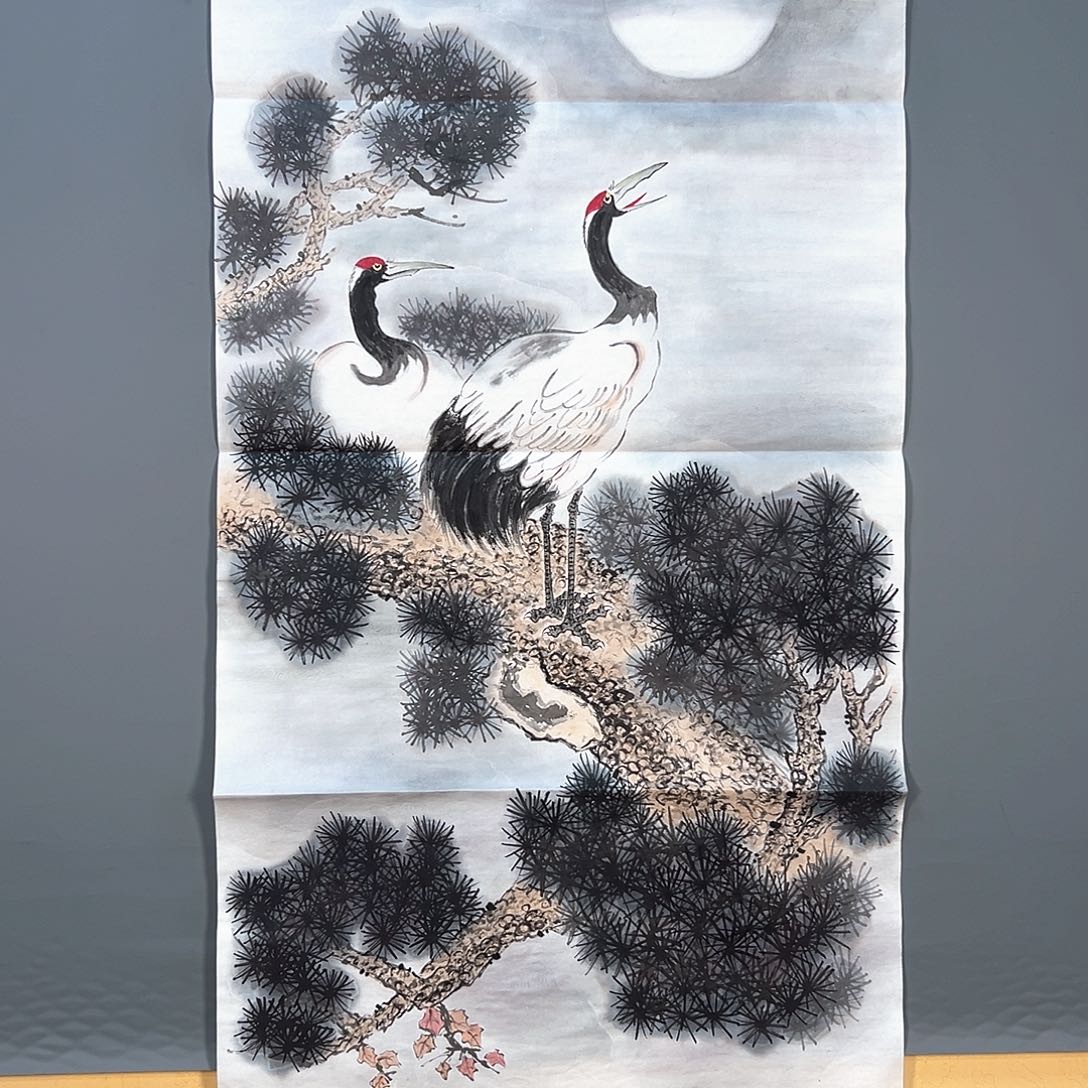 国画384 牡丹一如您飘逸一派
