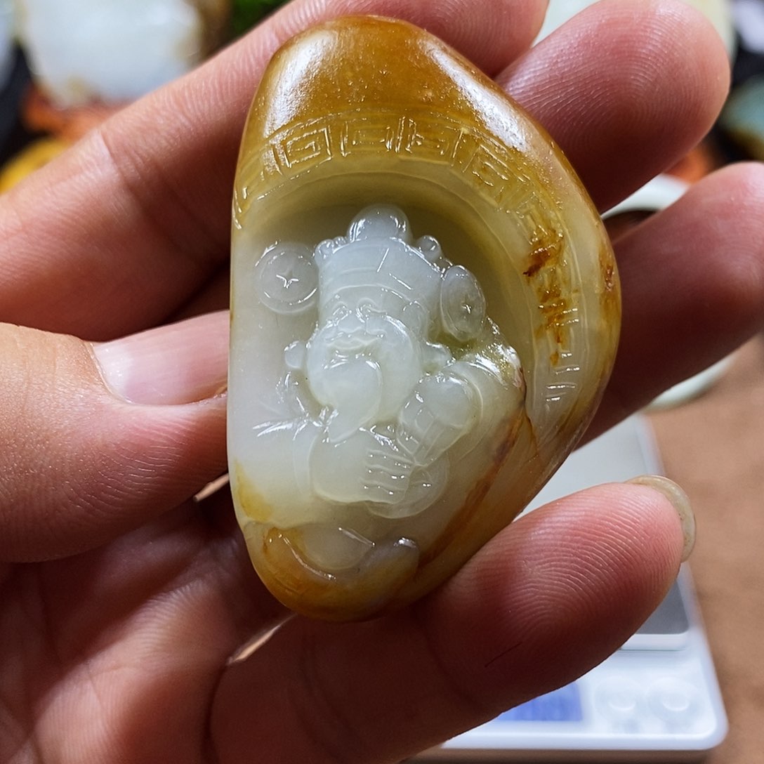 和田玉（子料）未镶嵌挂件