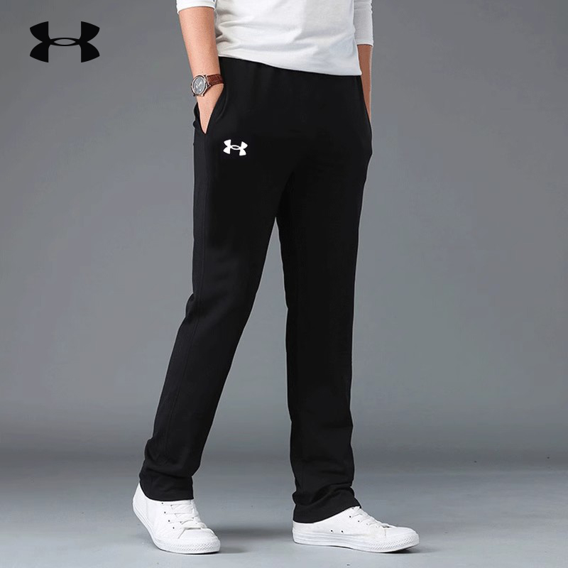 安德玛长裤男子运动裤直筒裤新款弹性显瘦款式百搭舒适男士休闲裤