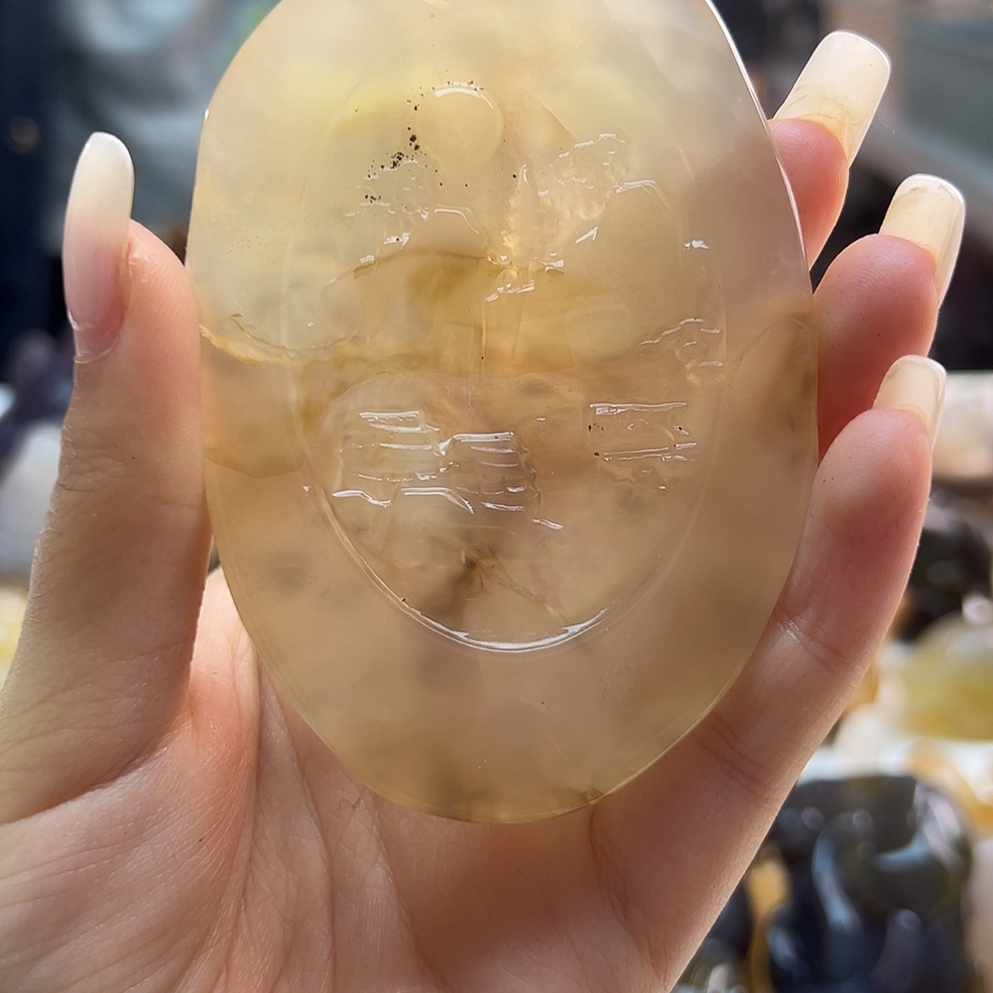 玛瑙/玉髓未镶嵌吊坠(不含链)