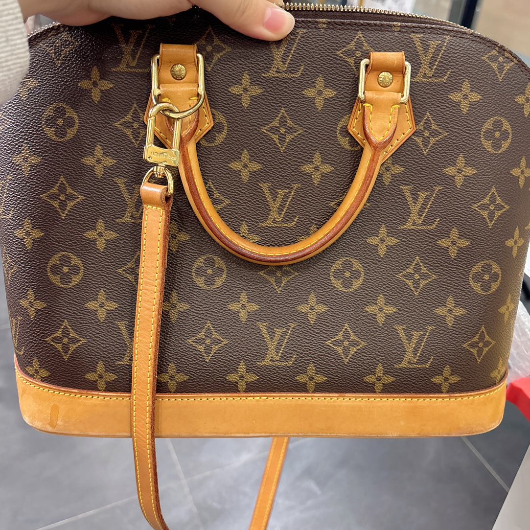 95新 LouisVuitton/路易威登 老花 大号贝壳 编码99年