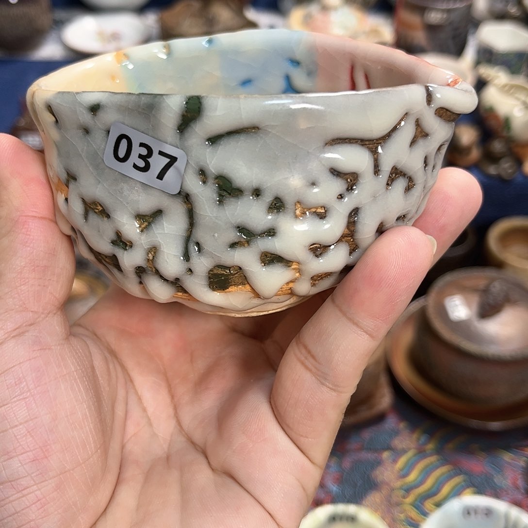 037日式萩烧鬼萩彩萩公道杯茶具茶器茶周边